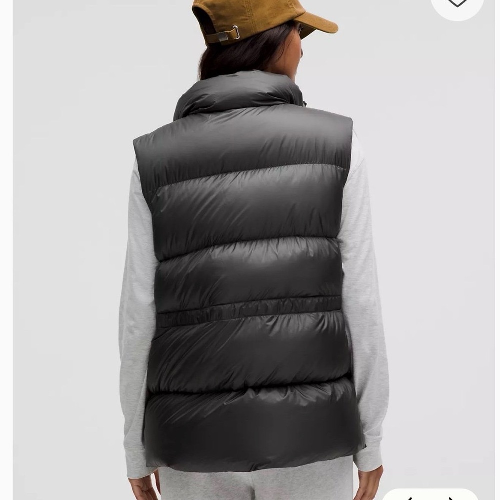 Lululemon Feather Weight down vest graphite NEW WITH TAGS XL - Picture 2 of 11